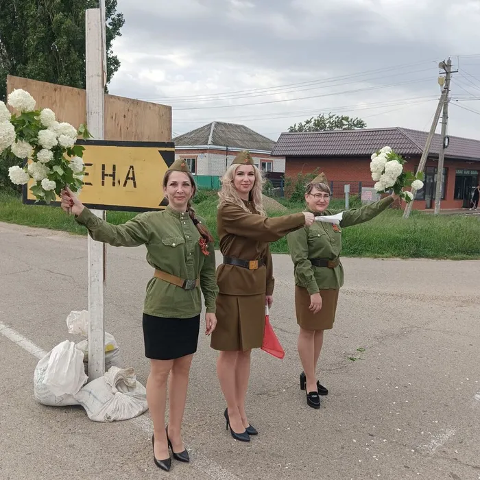 Ежегодная акция "Регулировщицы Победы".