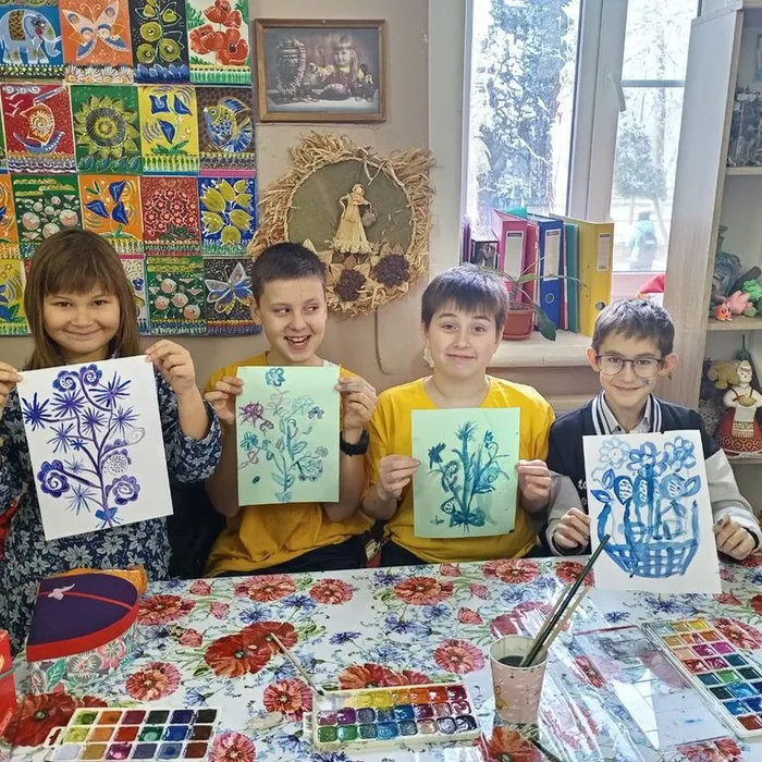 мастер-класс "Новогодний букет".