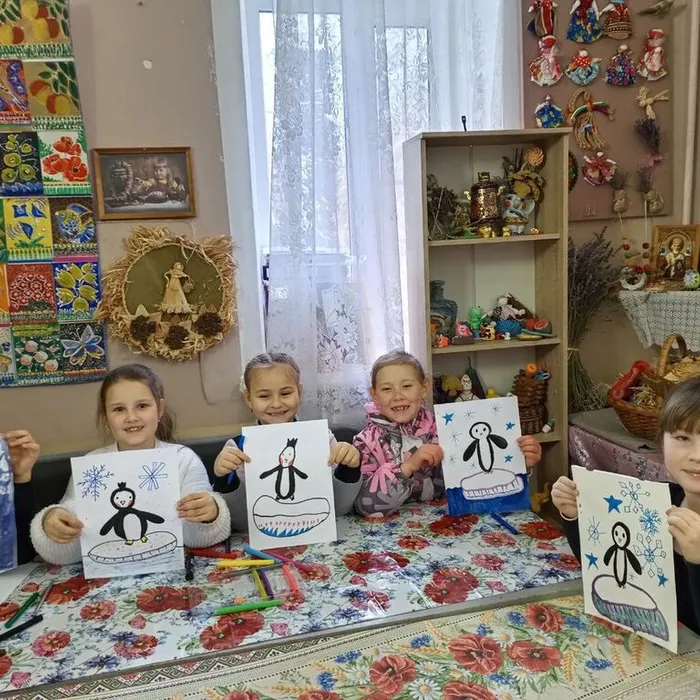 творческая мастерская "Пингвин на льдине"