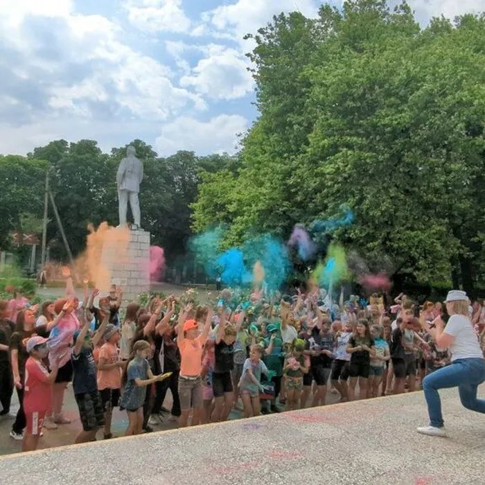 "Фестиваль красок" в станице Воронежской #кдцворонежский