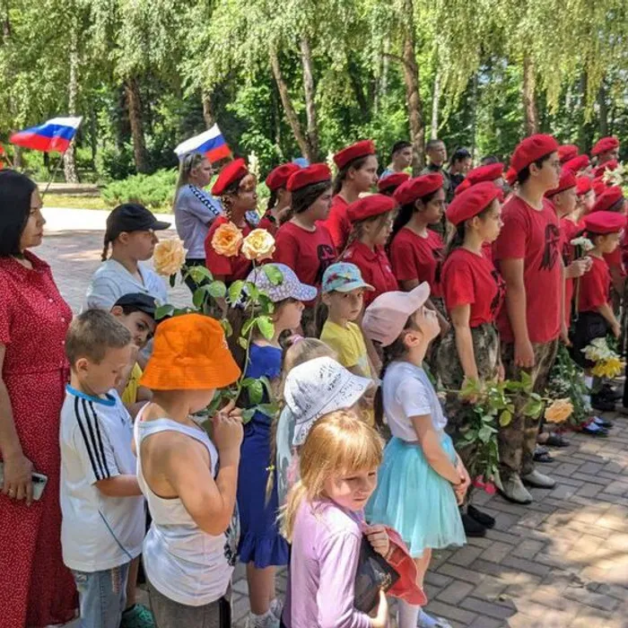 Минута молчания в память павших защитников Родины
