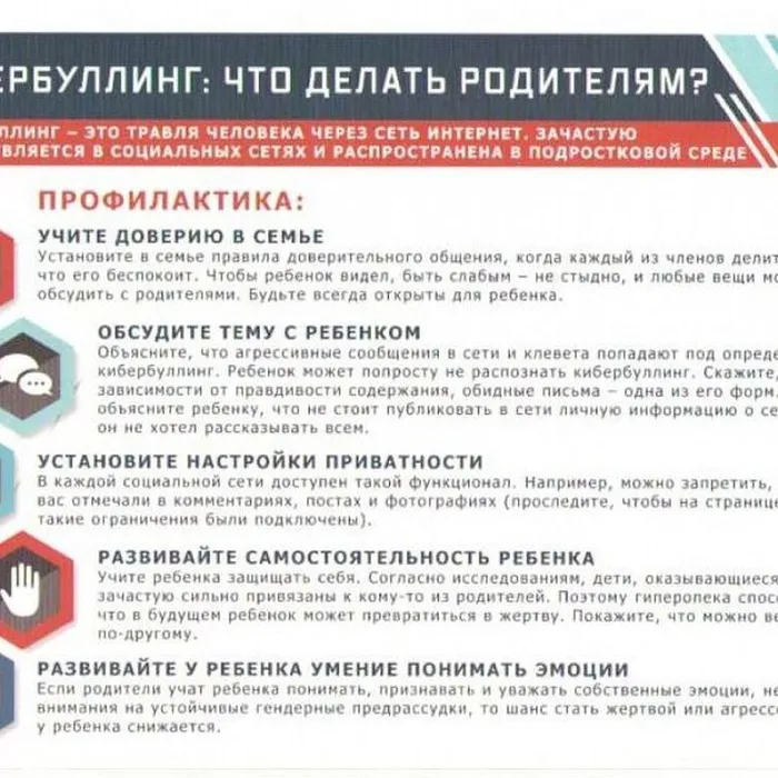 ПАМЯТКА ПО ПРОФИЛАКТИКЕ СКУЛШУТИНГА И БУЛЛИНГА.