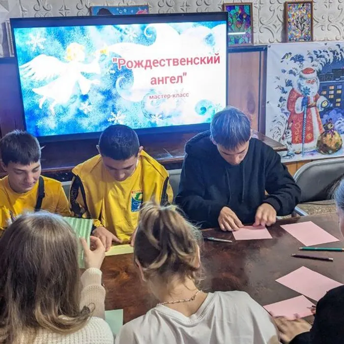 мастер-класс «Рождественский ангел»