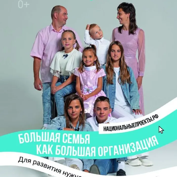 Большая семья как большая организация 